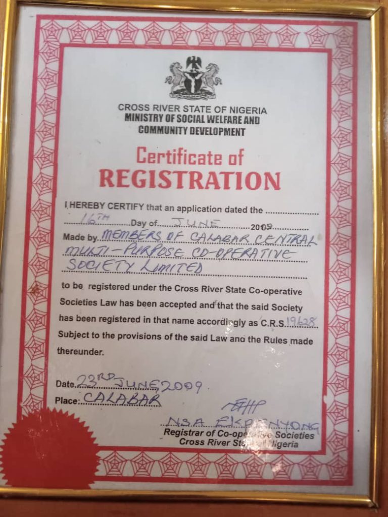 CROSS RIVER STATE OF NIGERIA MINISTRY OF SOCIAL WELFARE AND COMMUNITY DEPARTMENT